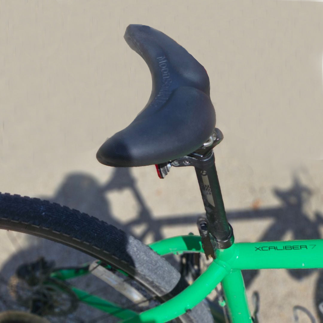 MoonSaddle Bike Seat Reduces Pain and Numbness Noseless Bike Seat